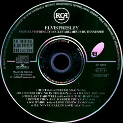 From Elvis Presley Boulevard, Memphis, Tennessee -  The Original Elvis Presley Collection Vol. 49 - EU 1999 - BMG 74321 90650 2 - Elvis Presley CD