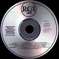 From Elvis Presley Boulevard, Memphis, Tennessee -BMG 1506-2-R  USA 1998 - Elvis Presley CD