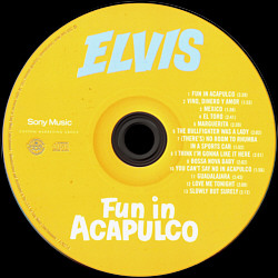 Fun In Acapulco - USA 2011 - Sony A762716 - Elvis Presley CD