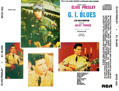 G.I. Blues - Australia 1989 - BMG SPCD 1032 - Elvis Presley CD