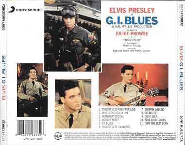 G.I. Blues - Australia 2010 - Sony 88697728832
