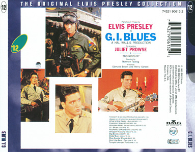 G.I.Blues - The Original Elvis Presley Collection Vol. 12 - EU 1999 - BMG 74321 90613 2 - Elvis Presley CD