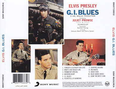G.I. Blues - EU 2012 - Sony 88697728832 - Elvis Presley CD