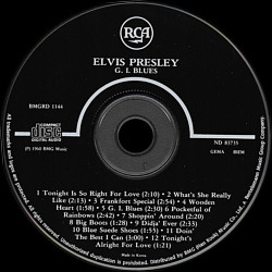 G.I. Blues - BMG ND 83735 / BMGRD 1144 - South Korea 1994 - Elvis Presley CD