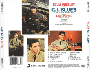 G.I. Blues - Malaysia  2010 - Sony 88697728832