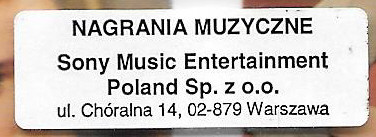 G.I. Blues - Poland 2010 - Sony 88697728832