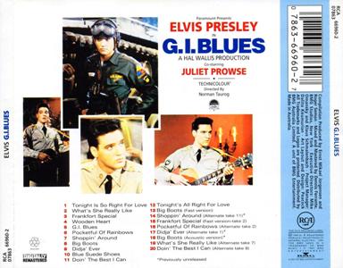 G.I. Blues (remastered and bonus) - Australia 1997 - BMG 0786366960-2