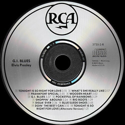 G.I. Blues - USA 1996 - BMG 3735-2-R - Elvis Presley CD