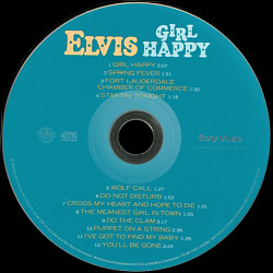 Girl Happy - Sony A761590 (misprint) - USA 2010 - Elvis Presley CD