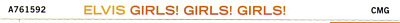 Girls! Girls! Girls - Sony A761592 - USA 2010 - Elvis Presley CD
