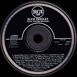 Elvis' Golden Records - Philippines 1996 - BMG ND 81707 - Elvis Presley CD