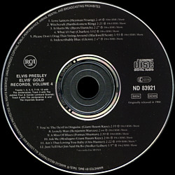 Elvis' Gold Records, Vol. 4 - Germany 1993 - BMG ND 83921