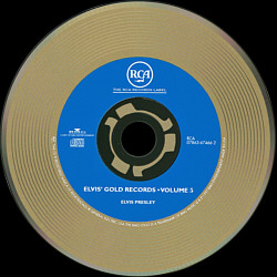 Elvis' Gold Records Volume 5 (remastered + bonus) - USA 2010 - Sony 07863 67466 2 - Elvis Presley CD