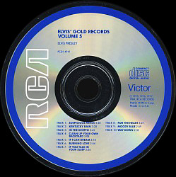 Elvis' Gold Records, Volume 5 - USA 1988 - PCD1-4941