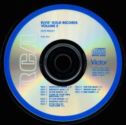 Elvis' Gold Records, Volume 5 - USA(Japan) 2nd 1984 - PCD1-4941