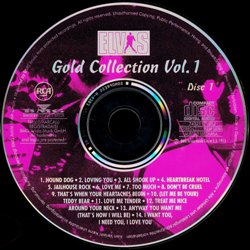 Disc 1 - Elvis Gold Collection Vol. 1 - Germany 1993 - BMG 74321 7195 2