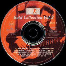 Disc 1 - Elvis Gold Collection Vol. 2 - Austria (Germany) 1993 - BMG 74321 7196 2