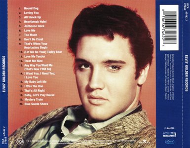 Elvis' Golden Records (remastered and bonus) - EU 1997 - BMG 07863 67462 2