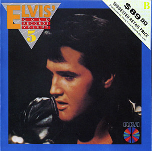 Elvis' Gold Records, Volume 5 - Hong Kong (Japan) 1984 - PCD1-4941 - Elvis Presley CD