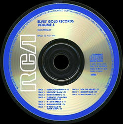 Elvis' Gold Records, Volume 5 - Japan 1984 - RPCD-10