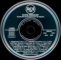 Elvis' Gold Records, Vol. 2 (1st) - Germany 1991 - BMG ND 89429