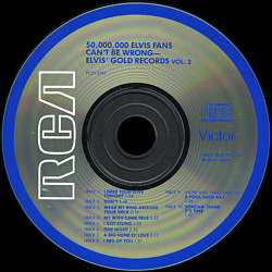Elvis' Gold Records, Vol. 2 - USA 1985 (made in Japan) - BMG PCD1-5197