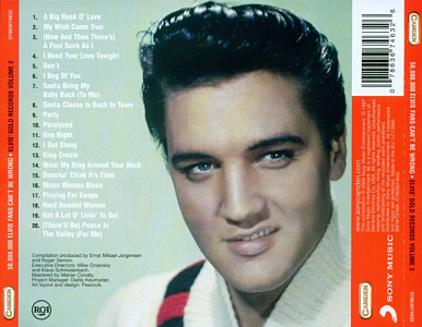 Elvis' Gold Records, Volume 2 - EU 2009 - Sony Music / Camden 07863674632