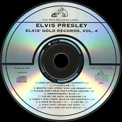 Elvis' Gold Records, Vol. 4 - USA 1994 - BMG 1297-2-R