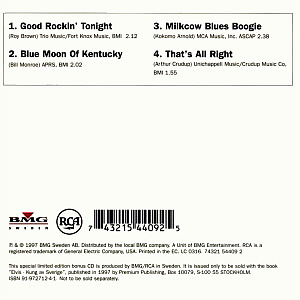 Good Rockin' Tonight - BMG 74321 54409 2 - Sweden 1997