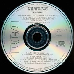 Good Rockin' Tonight - The Best Of Elvis. Vol. 1 (Microservice) - Brazil 1989 - CD 20026