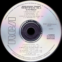 Good Rockin' Tonight - The Best Of Elvis. Vol. 2 (Focus International)  - Brazil 2000 - BMG M20027 - Elvis Presley CD
