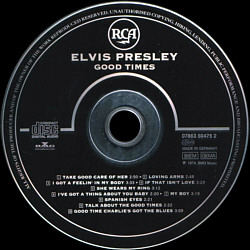 Good Times - Germany 1999 - BMG 07863 50475-2 - Elvis Presley CD