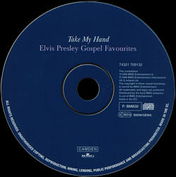 Take My Hand - Gospel Favourites - UK (EU) 1999 - BMG 74321 709132