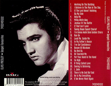Gospel Favourites - Indonesia 2000 - BMG 74321 149122 2 - Elvis Presley CD