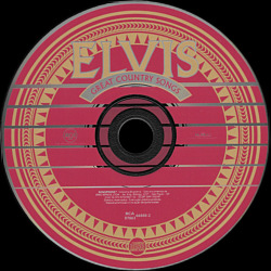 Great Country Songs - Brazil 1996 - BMG 07863 66880 2 - Elvis Presley CD