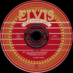 Great Country Songs - USA 2001 - Columbia House Music Club - BMG BG2 66880 - Elvis Presley CD