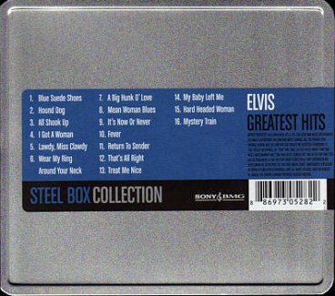 Greatest Hits (Steel Box Collection) - Sony/BMG 8869730528 2 - Canada 2008