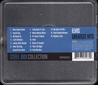 Greatest Hits (Steel Box Collection) - Sony/BMG 8869730528 2 EU - Elvis Presley CD