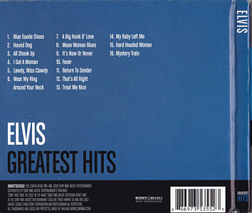 Greatest Hits (Steel Box Collection) - Thailand - Elvis Presley CD