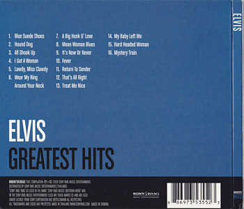 Greatest Hits (Steel Box Collection) - Taiwan 2009 - Elvis Presley CD