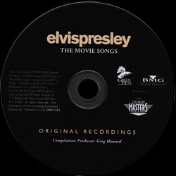 The Movie Songs - Green Hill Music / BMG USA - Elvis Presley CD