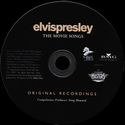 The Movie Songs - Green Hill Music / BMG USA - Elvis Presley CD