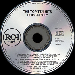Heartbreak Hotel - The Top Ten Hits Vol. 1 - Japan 1992 - BMG CRD 1028