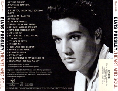 Heart & Soul - USA 1995 - Direct Marketing - BMG 07863 66532 2