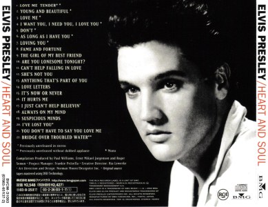 Heart & Soul - Japan 1993 - BMG BVCM 31093