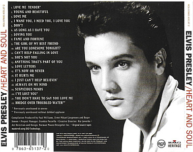 Heart & Soul (The Classic Album Series) - Thailand 2003 - BMG Heritage 07863 65137-2 - Elvis Presley CD