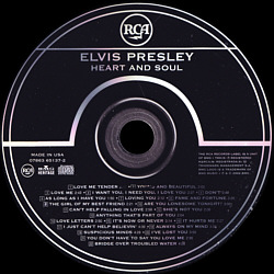 Heart and Soul - USA 2014 - Sony 88691981724 - Elvis Presley CD