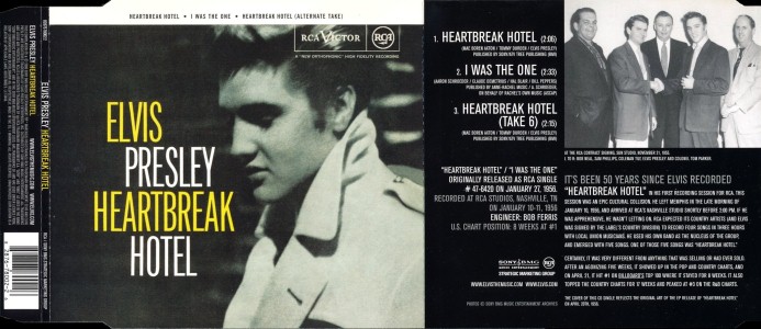 Heartbreak Hotel (3 tracks) - EU 2006 - Sony/BMG 82876780022