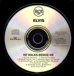 He Walks Beside Me (BMG Direct Marketing) - Canada 1988 - BMG 07863-52772-2
