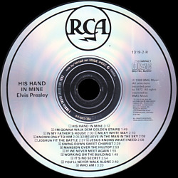 His Hand in Mine [2] - Canada 1988 - BMG 1319-2-R - Elvis Presley CD